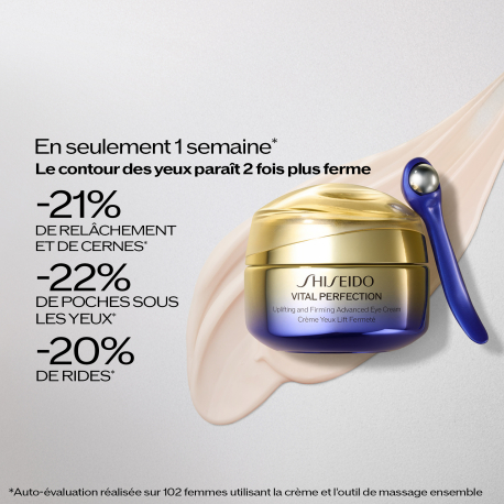 SHISEIDO Vital Perfection - Straffende Augencreme 0768614222828